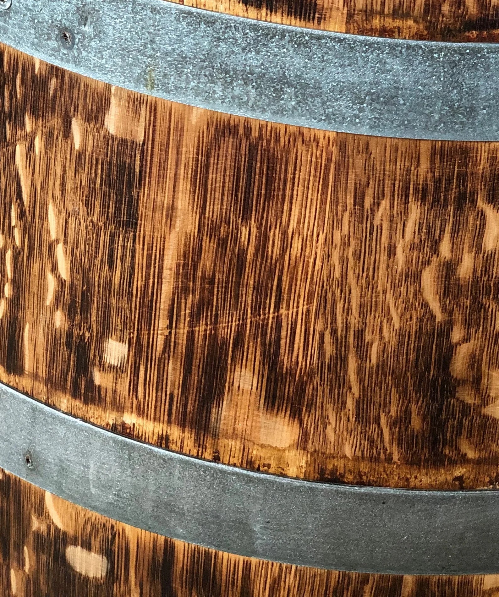 Weinfass Stehtisch Très Chic mit Glasplatte